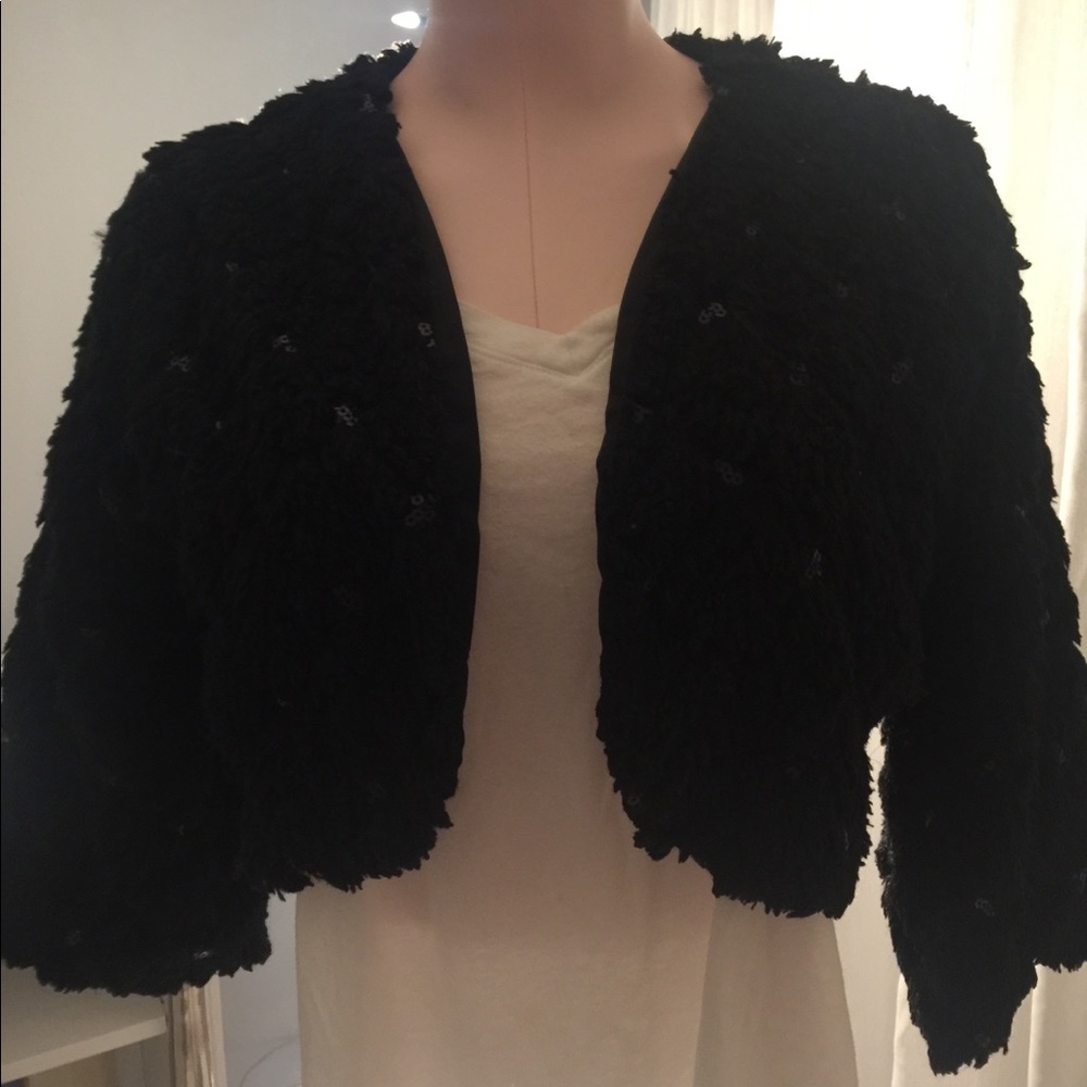 Pretty short fur jacket